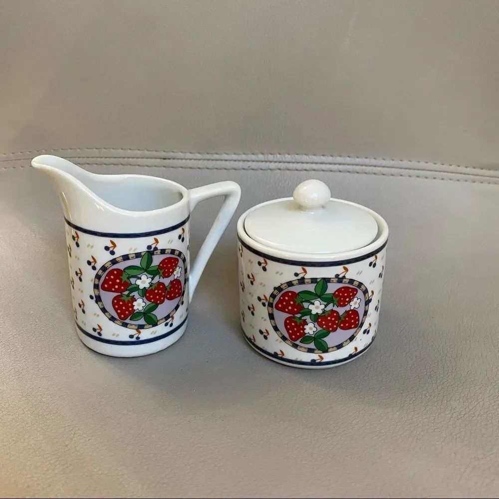 Empress By Harura Japan Vintage Sugar Creamer Set